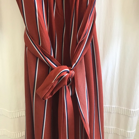 NWT Amour Vert Silk Wrap Dress - Picture 9 of 11